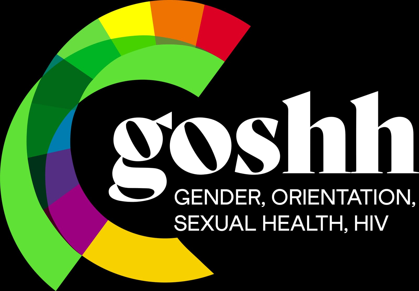 GOSHH logo in white